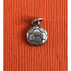 James Avery Retired Sterling Silver Soccer Ball Charm